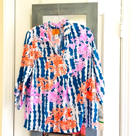 Ruby Rd Floral Blouse - Picture 2 of 9